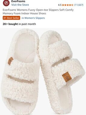 Everfoam Slippers Size 8/9